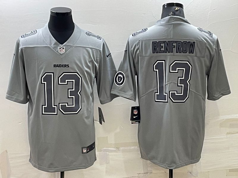 Men Oakland Raiders #13 Renfrow Grey 2022 Nike Limited Vapor Untouchable NFL Jerseys
